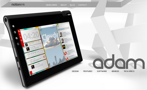 Adam, le site