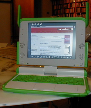 Un swissroll sur l'OLPC