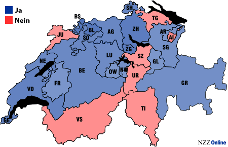 carte des résultats